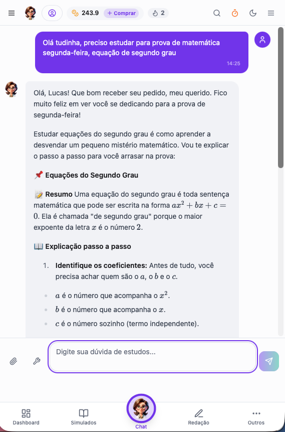 Tudinha no celular